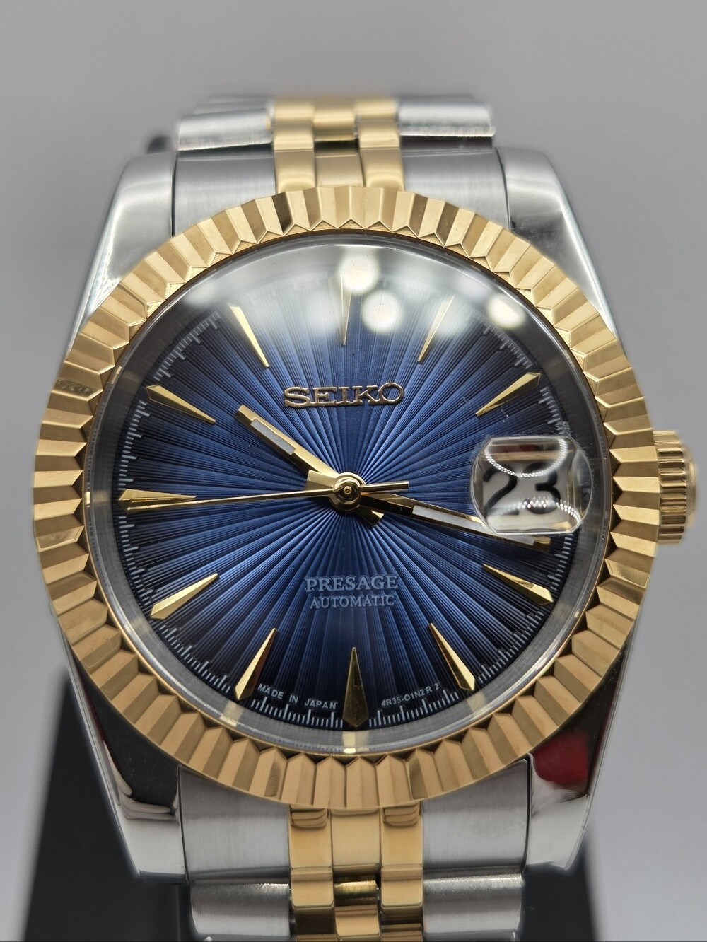 New Seiko Mod 36mm Automatic Watch